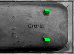 Castalia Чугунная ванна Carina 170x75x42 с ручками – фотография-5